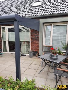 Aluminium spie zonder zijwand